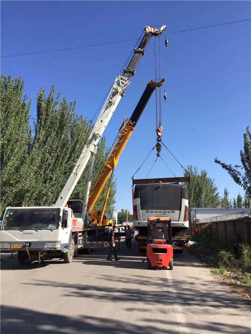 磴口县港口集装箱搬运案例